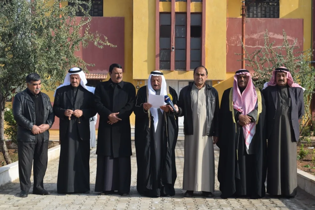 عشيرة البوعساف تستنكر محاولات إثارة الفتن في شمال سوريا