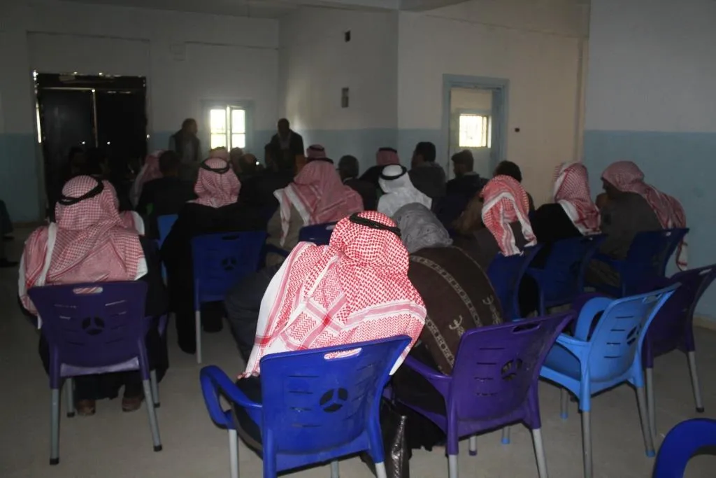 اجتماع لمناقشة الأمور الخدمية في خط الشامية بالرقة