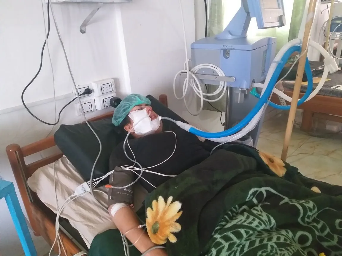 مراسلتنا كلستان تدخل العناية المشددة بعد عملية جراحية