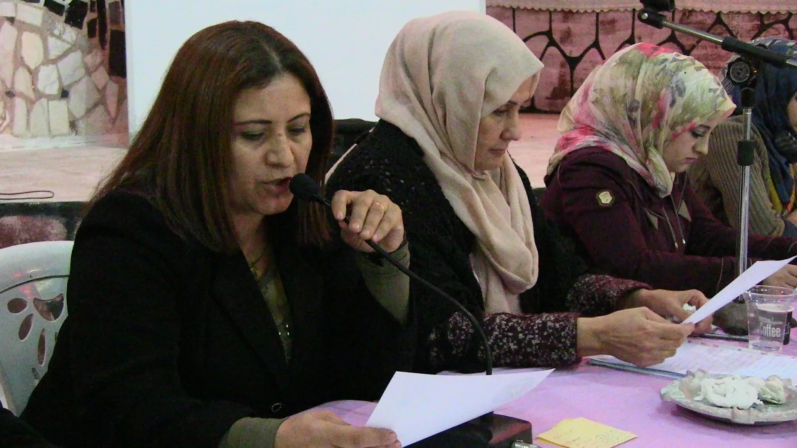 منتدى بعنوان "يداً بيد لبناء المرأة الحرة لمستقبل سوريا" في حلب