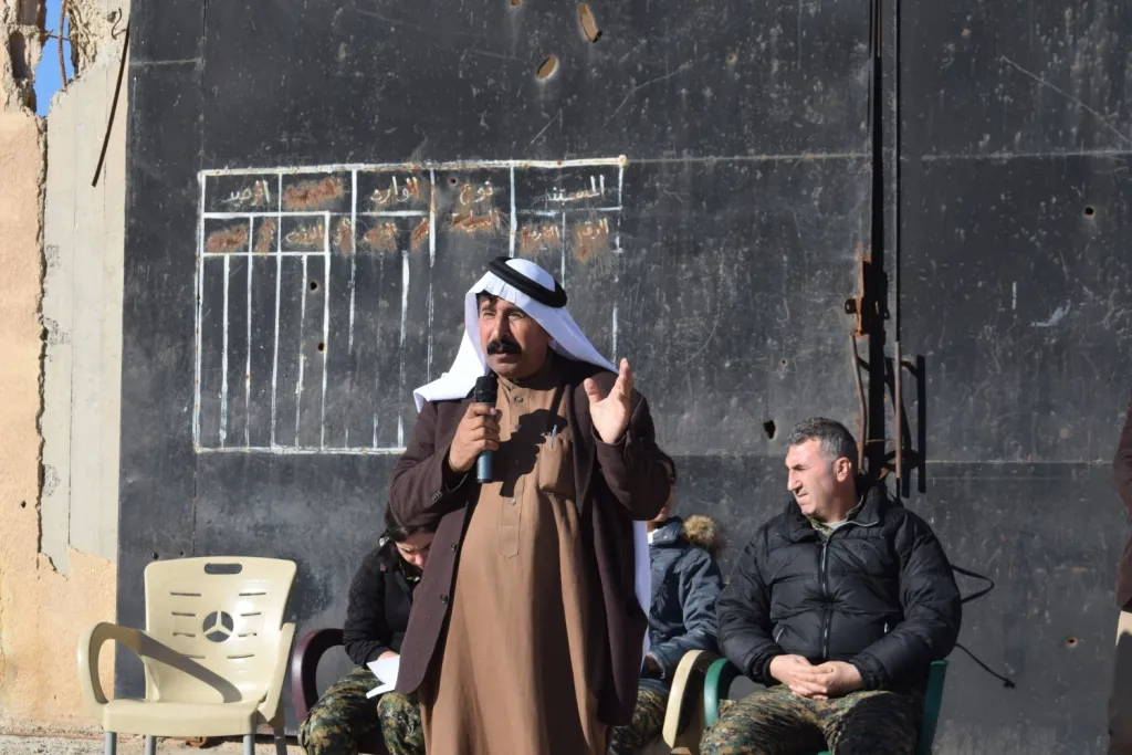 أهالي الشركة : أرضنا حُررت بفضل  التضحيات ولم نطلب من أحد ان يحررها لنا