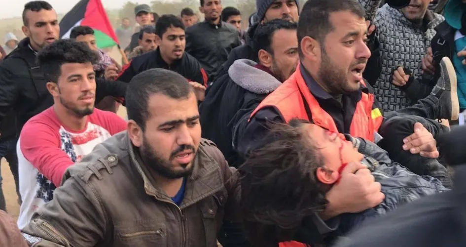 إصابة 17 فلسطيني في مسيرة العودة المستمرة بأسبوعها الـ 37