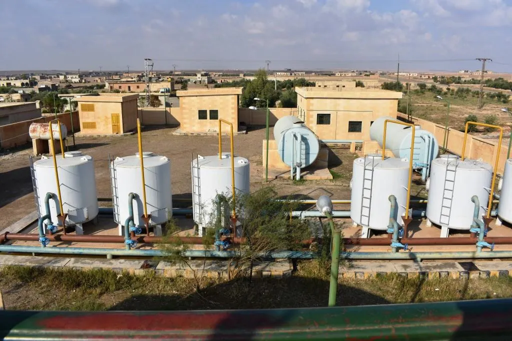 تفعيل عدة محطات مياه في دير الزور
