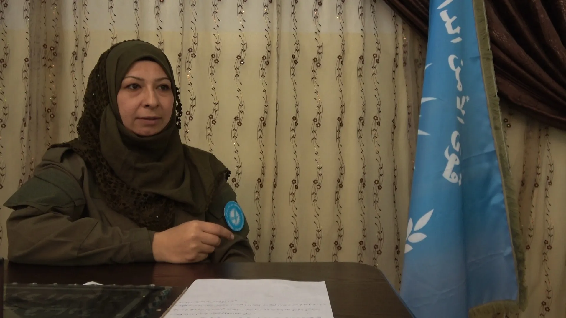 تعملن على حماية المدينة والحفاظ على أمنها