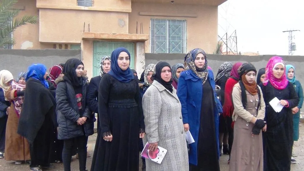 'سنتمكن من نيل الحرية من خلال تكاتفنا'