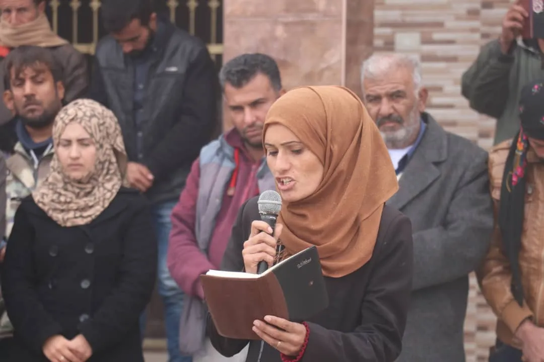 مزار الشدادي يحتضن شهيدها هلوش علي