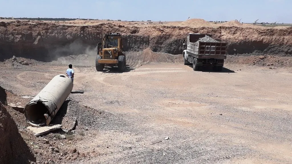 بإمكاناتها القليلة قدمت أعمالاً خدمية لأهالي المنطقة