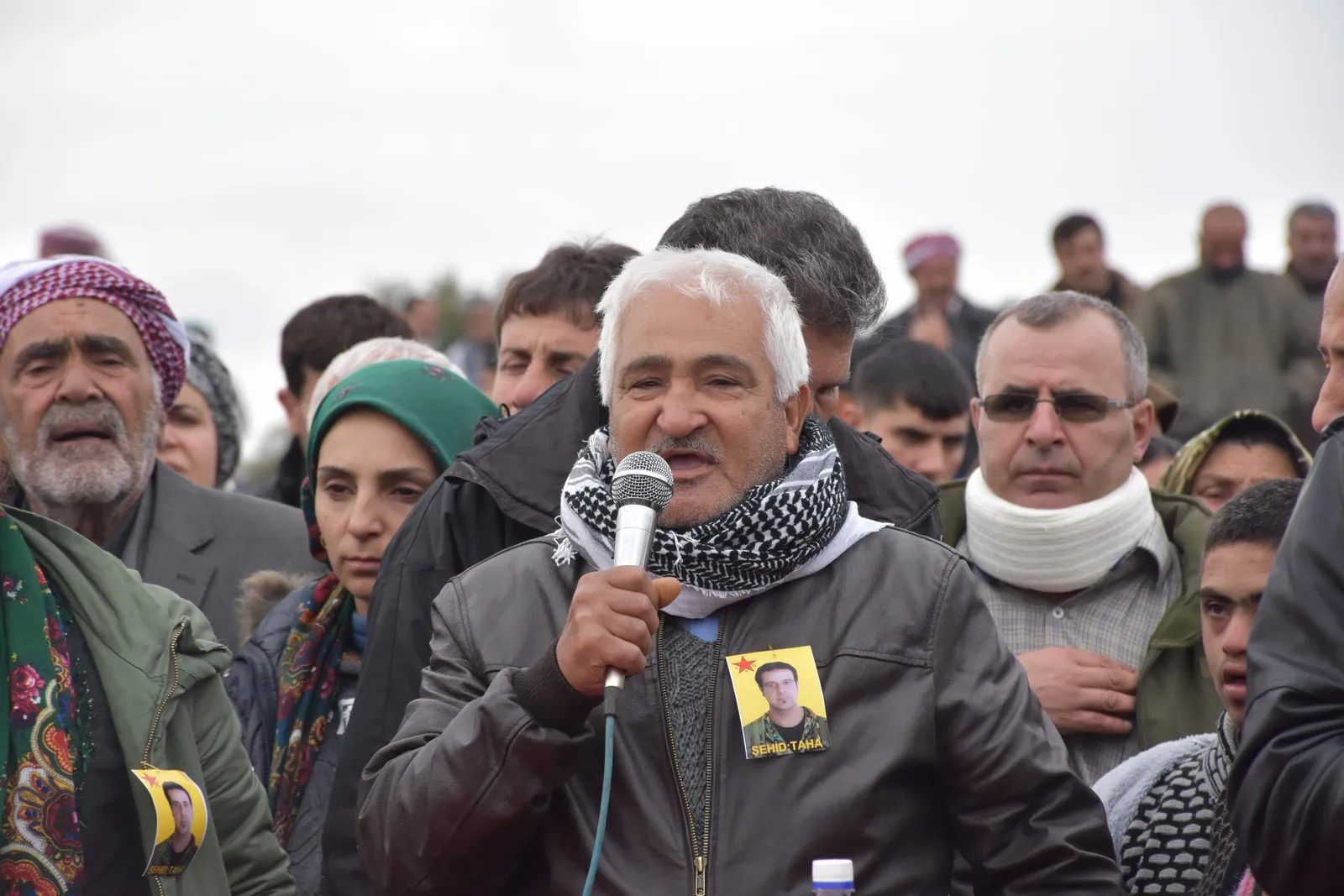 خلال مراسم شهيد: عفرين أرضنا ولن نسمح للاحتلال البقاء فيها