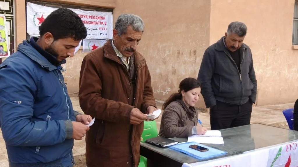 تشكيل إدارة لحزب الاتحاد الديمقراطي في 4 بلدات بتل حميس