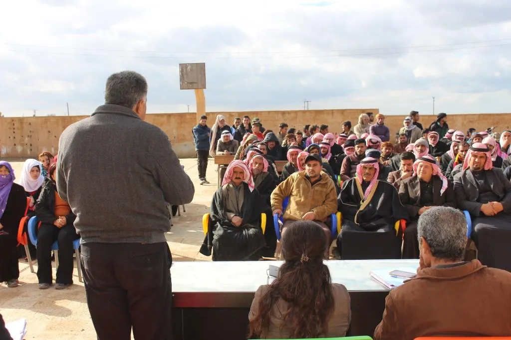 تشكيل إدارة لحزب الاتحاد الديمقراطي في 4 بلدات بتل حميس