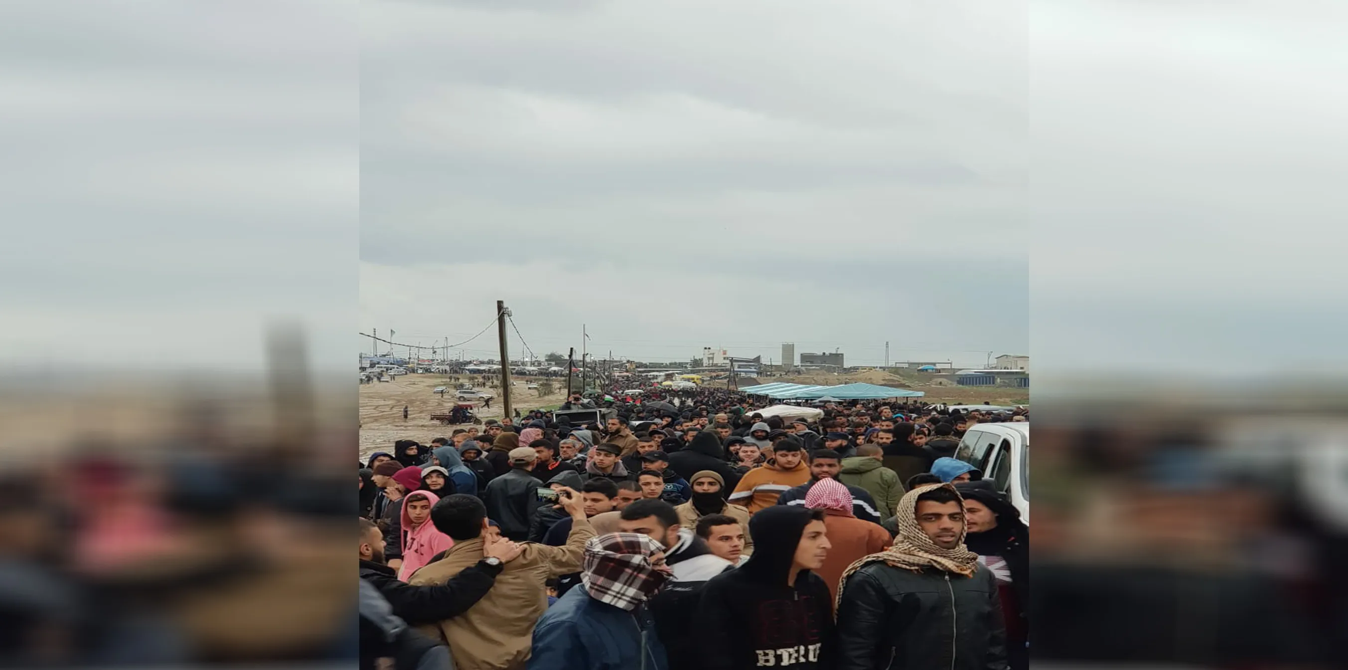 خمسة إصابات حصيلة مسيرة العودة  بغزة