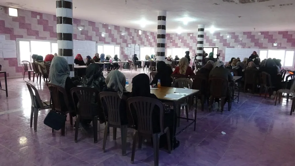 اجتماع للمرأة في الرقة لدراسة المشاكل التي تعاني منها وحلها