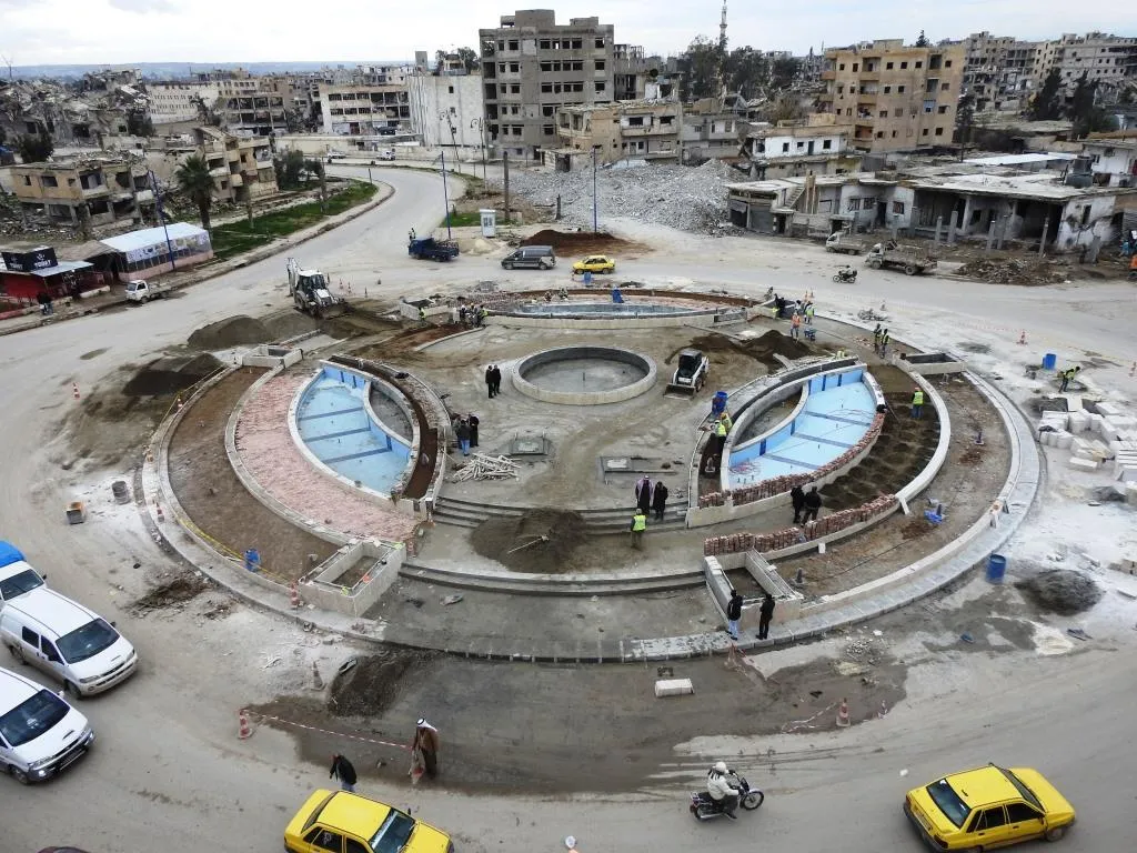 دوارا النعيم والساعة والجسر القديم بأخر مراحل التأهيل