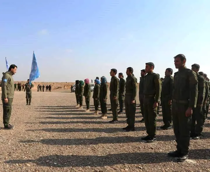 قوى الأمن الداخلي في دير الزور تخرج دورة جديدة
