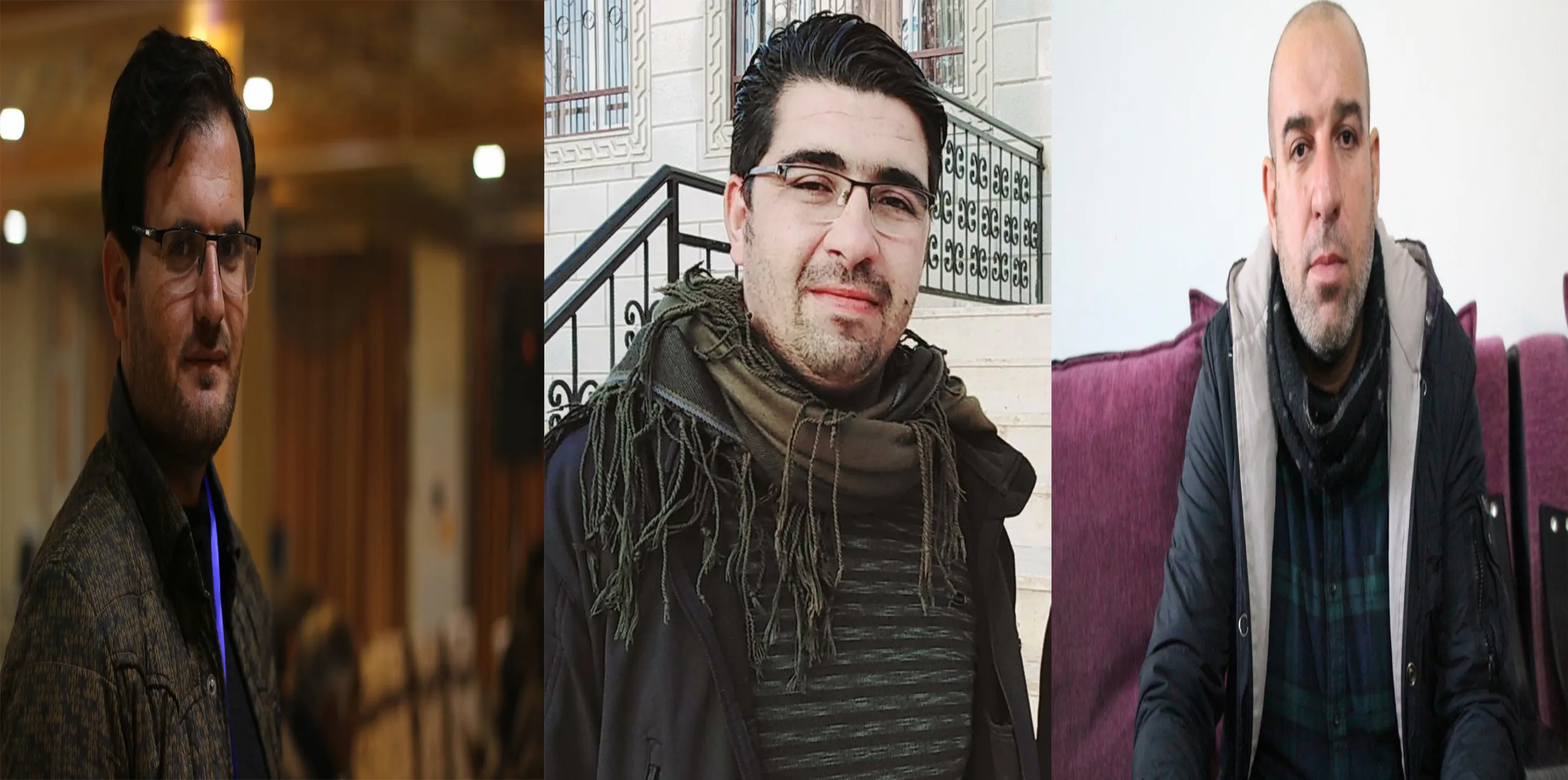 صحفيون من سوريا يتضامنون مع مراسلي NRT المعتقلين