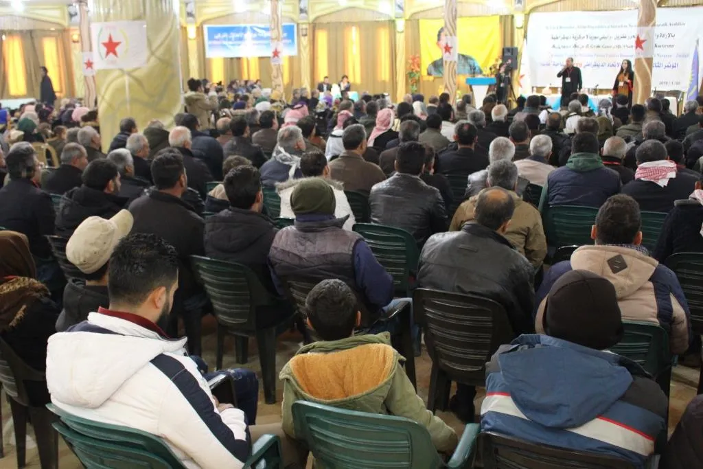 أنطلاق مؤتمر PYD لناحية عامودا