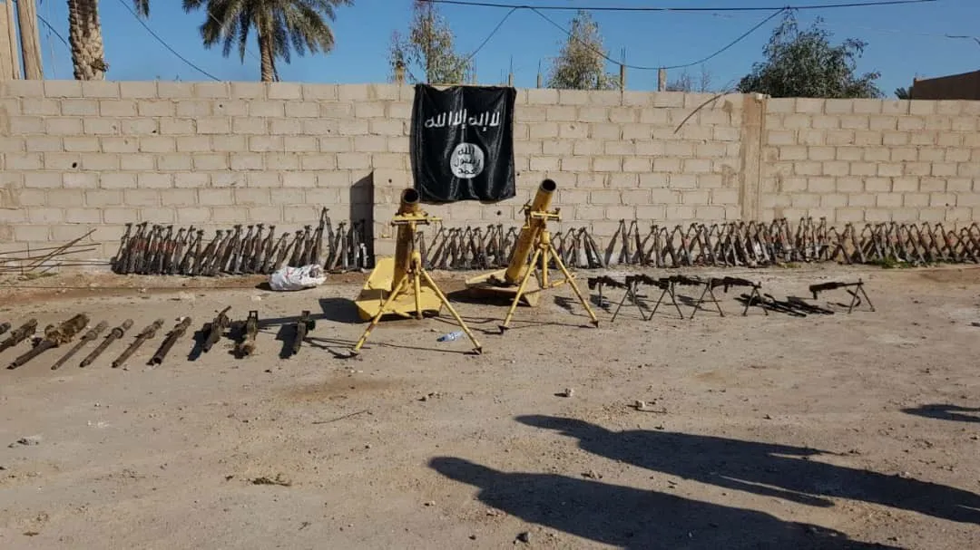 قسد تتقدم في الشعفة وتستولي على كميات كبيرة من الأسلحة