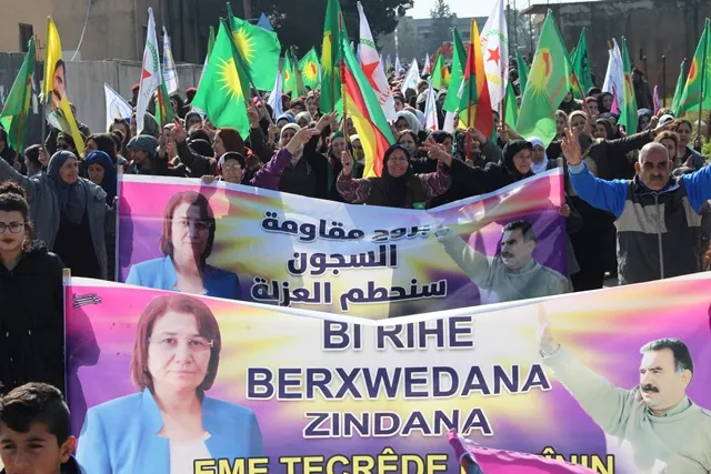 'الحرية ناقصة طالما هناك عزلة مفروضة على قائدنا أوجلان'
