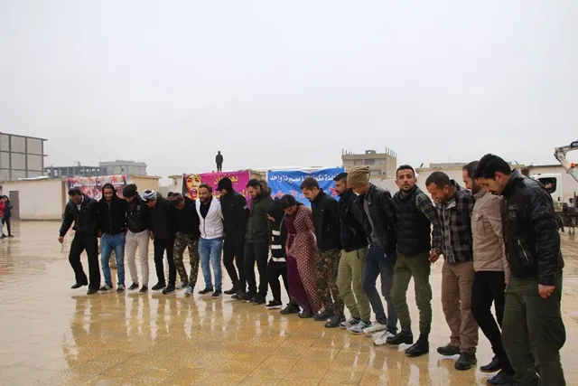 فعاليات لاعتصام شبيبة إقليم الفرات في منبج