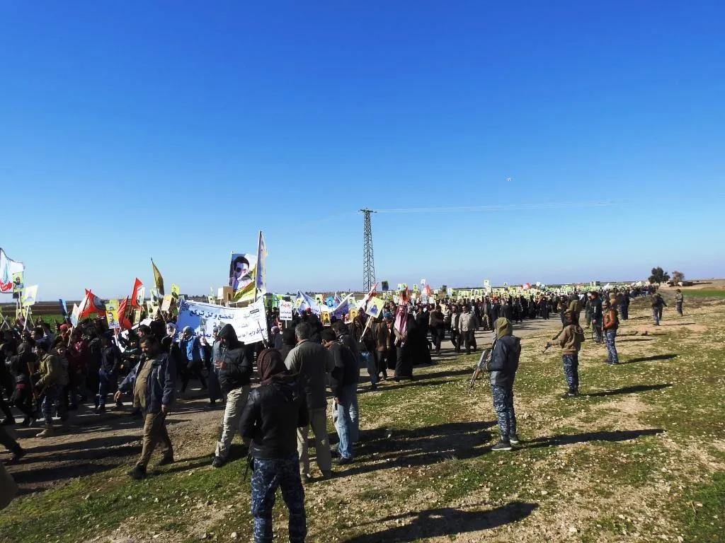 أهالي الرقة: في العام المقبل سنحتفل بذكرى تحرير عفرين