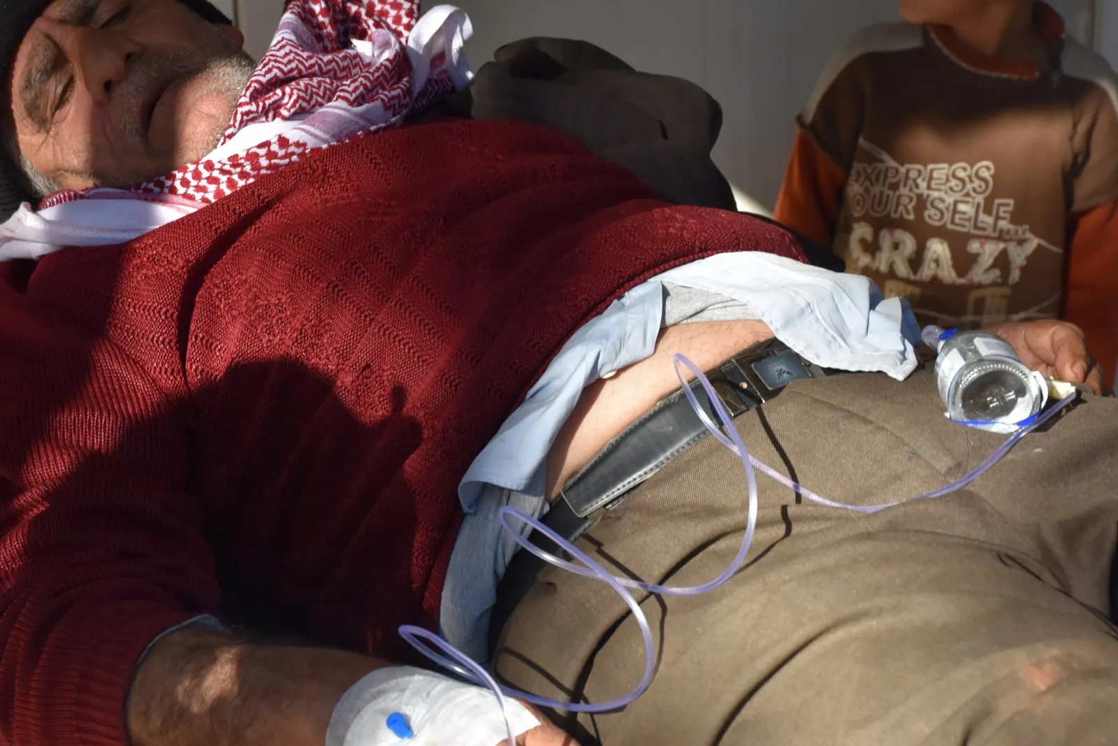 إصابة زوجين مسنين وتدمير منازل جراء القصف على قرية صوغانكه