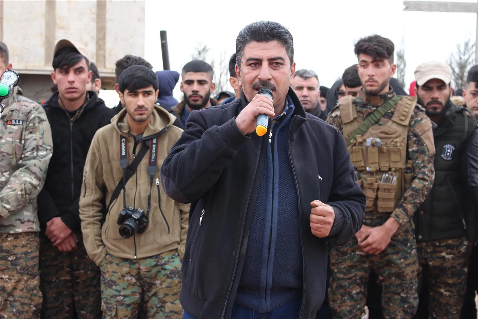 جثمان الشهيد خليل وُري الثرى في ديرك