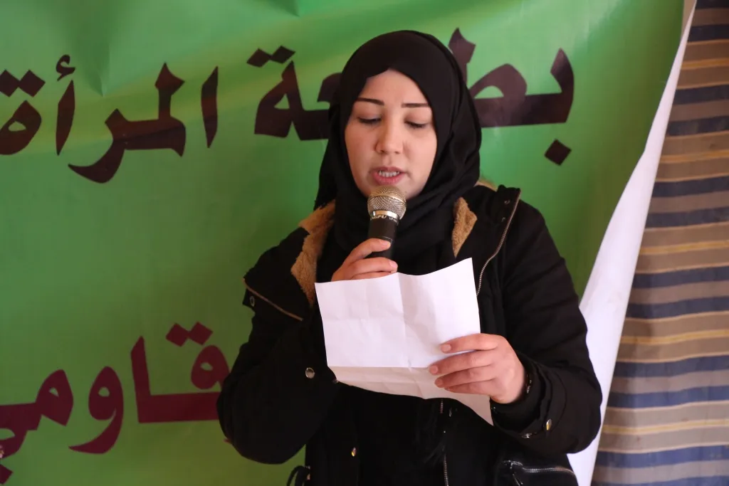 من خيمة الاعتصام.. نرفض التهديدات التركية لمناطقنا