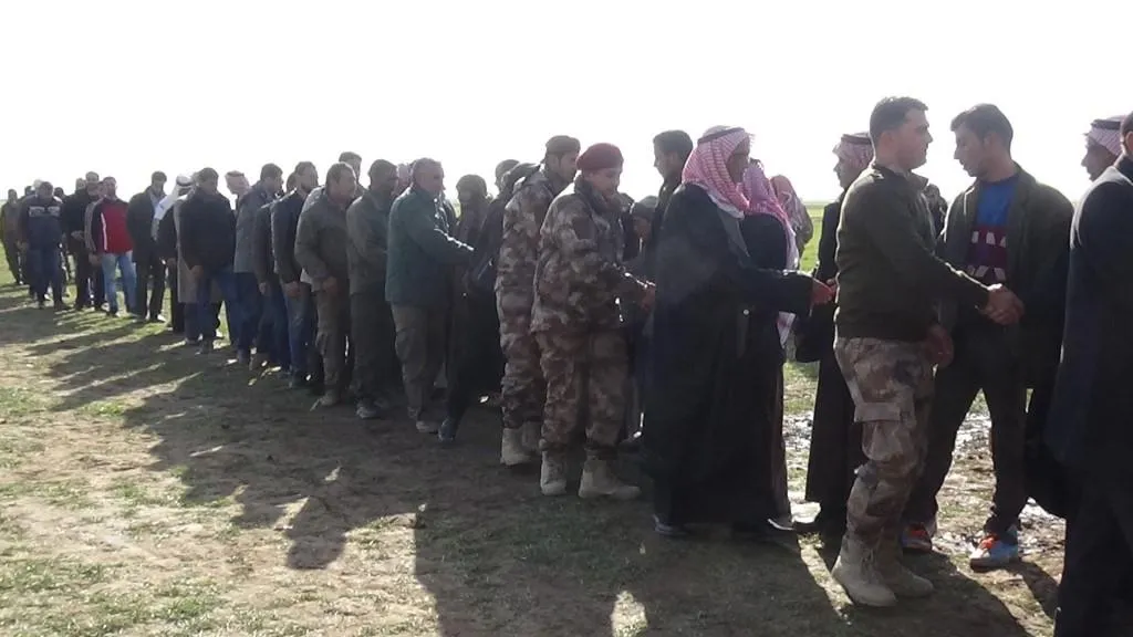 أهالي تل حميس قدموا واجب العزاء لذوي شهيدين