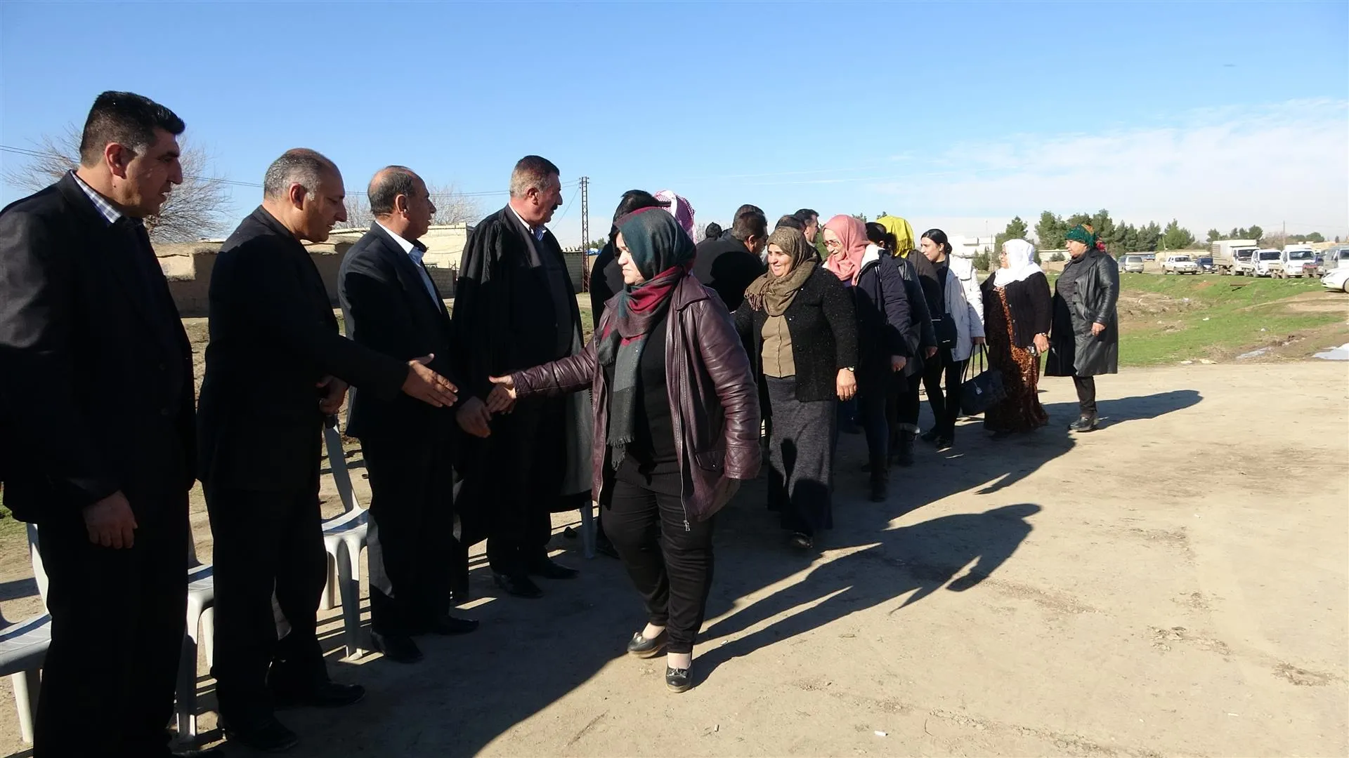 عقد صلح بين عائلتين في قرية كرزيارت بمنطقة ديرك