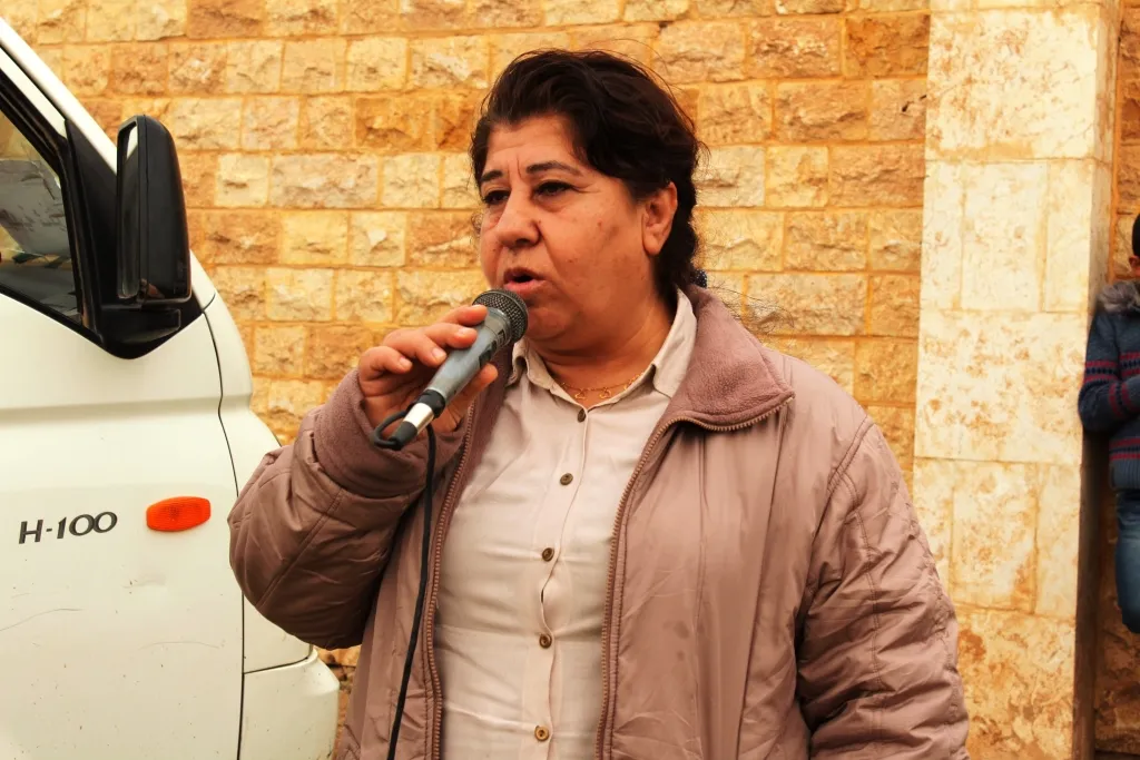 مسيرة في شيران للتضامن مع ليلى كوفن