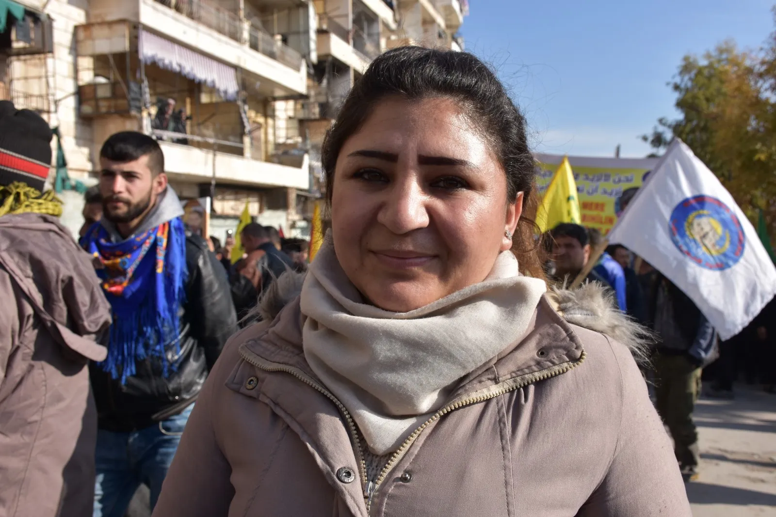 هتافات من حلب "تحرير عفرين خيار لا عودة عنه"