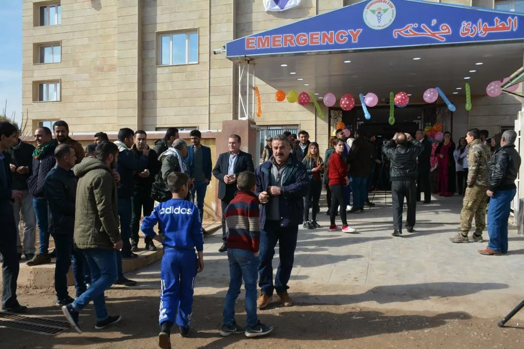 أول مشفى للعيون والقلب يفتتح في قامشلو