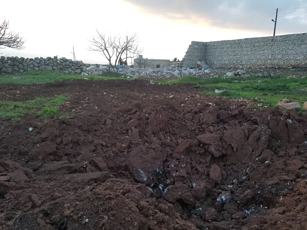 صور وفيديو.. آثار القصف على قرية صوغانكة