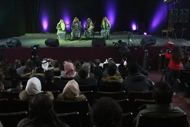 في اليوم الثالث من المهرجان  تقديم مقطوعات فريدة ومشاركة لفرقة تراثية