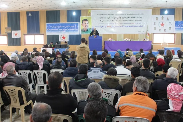 انتهاء المؤتمر الثالث لـ PYD في تربه سبيه بانتخاب مجلس إداري جديد
