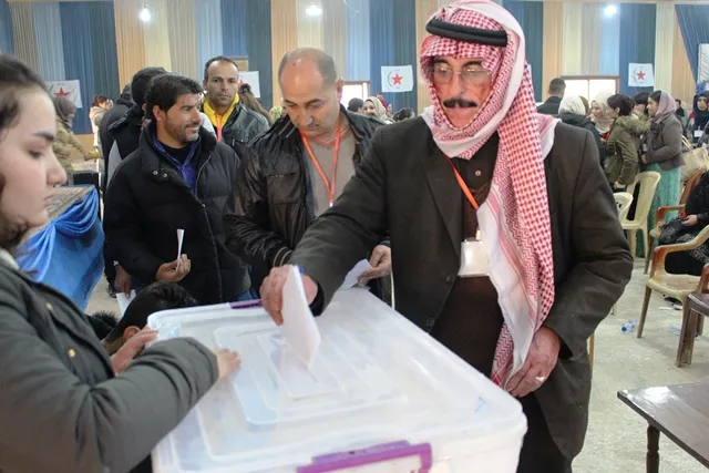 انتهاء المؤتمر الثالث لـ PYD في تربه سبيه بانتخاب مجلس إداري جديد