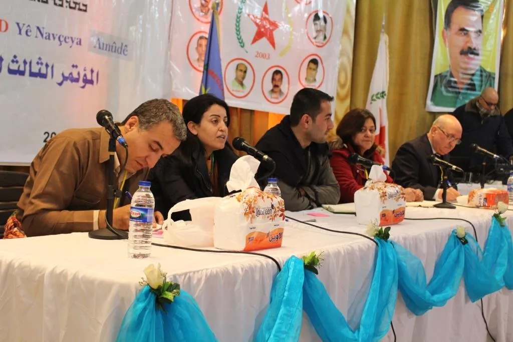 انتهاء المؤتمر الثالث لـ PYD  في عامودا بانتخاب إداريين للحزب