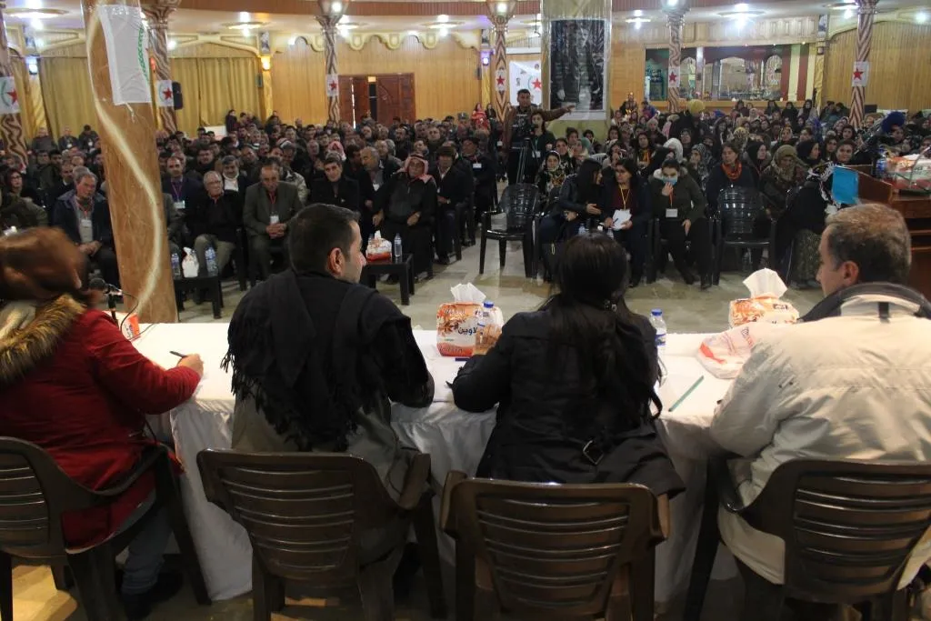 انتهاء المؤتمر الثالث لـ PYD  في عامودا بانتخاب إداريين للحزب