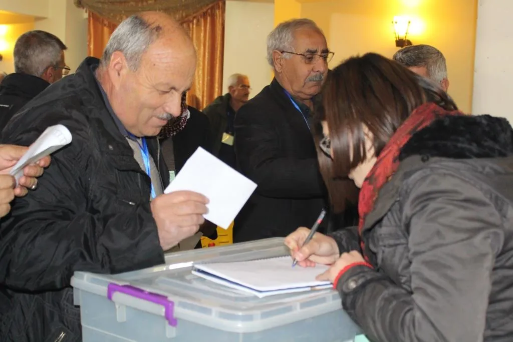 انتهاء مؤتمر منظومة PYD في الناحية الغربية من قامشلو بانتخاب 12 إداري