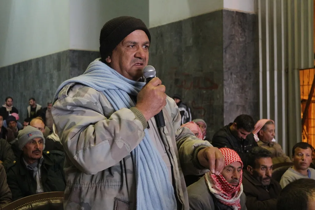 ʹلسنا عشاق حرب لكن إن اعتدى أحد على أرضنا سنكون كلنا مقاتلينʹ