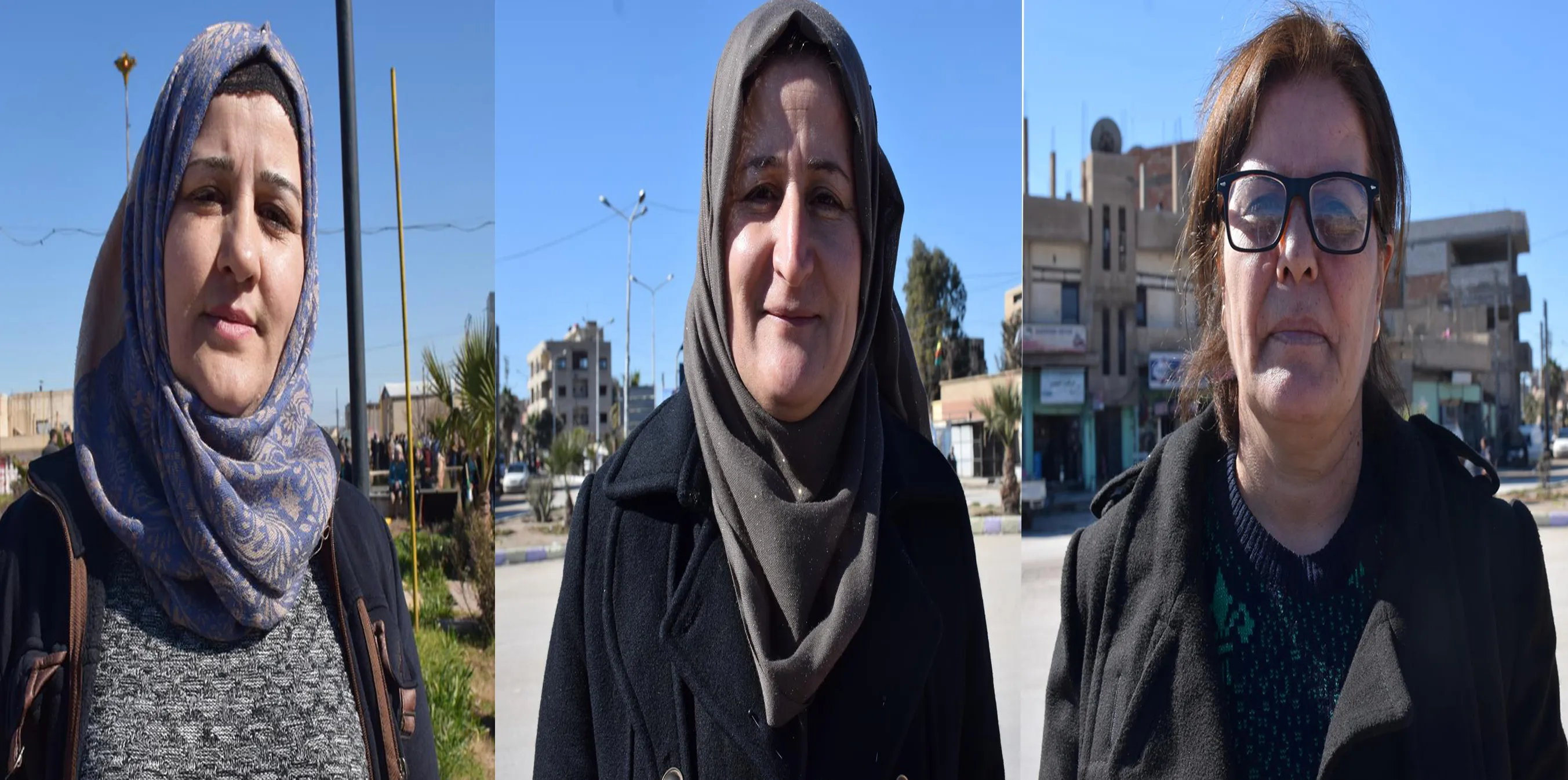 نساء الحسكة يؤكدن مساندتهن لليلى كوفن