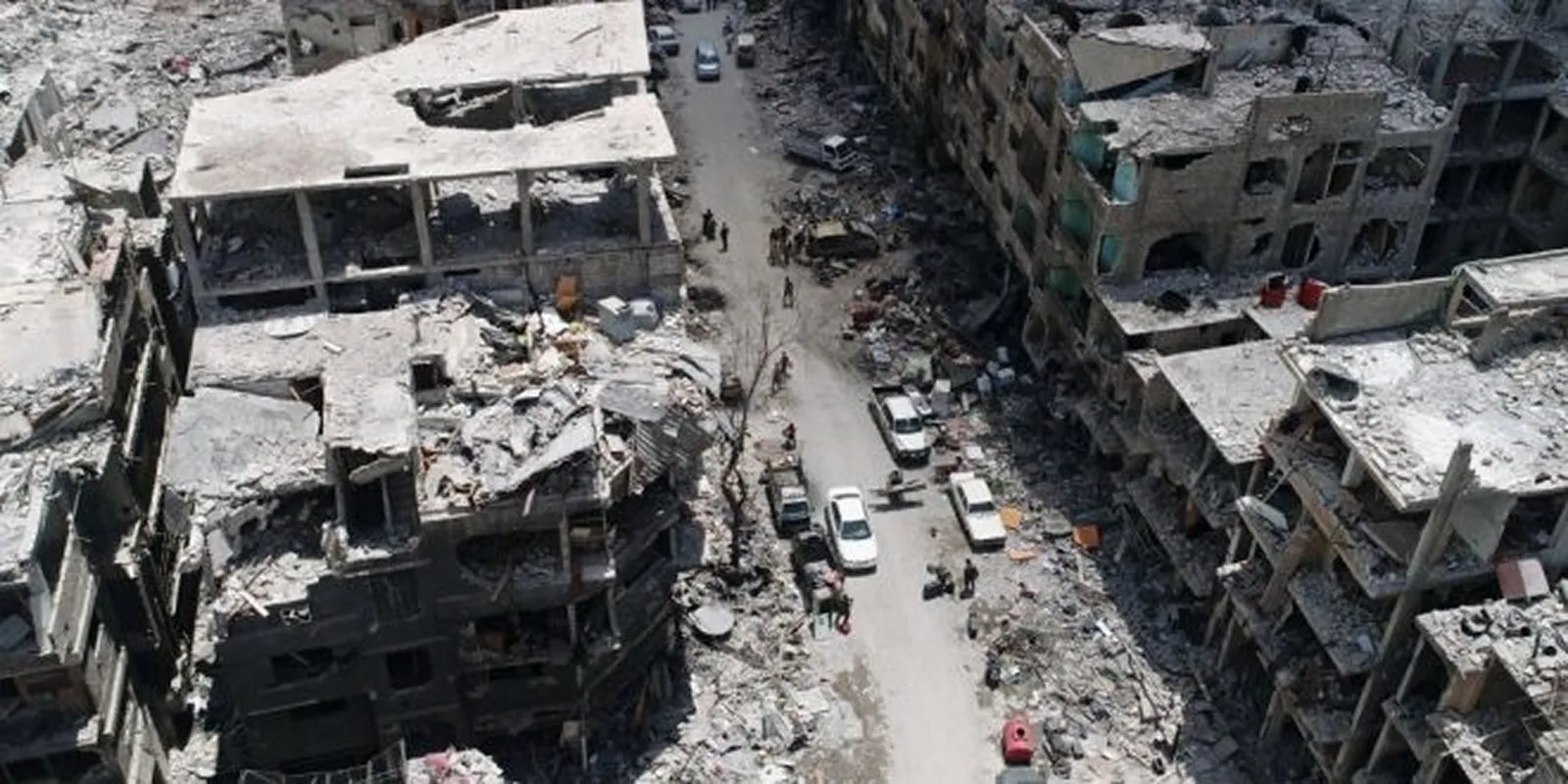 المباني المهددة بالانهيار تنذر بأزمة  في شرقي حلب