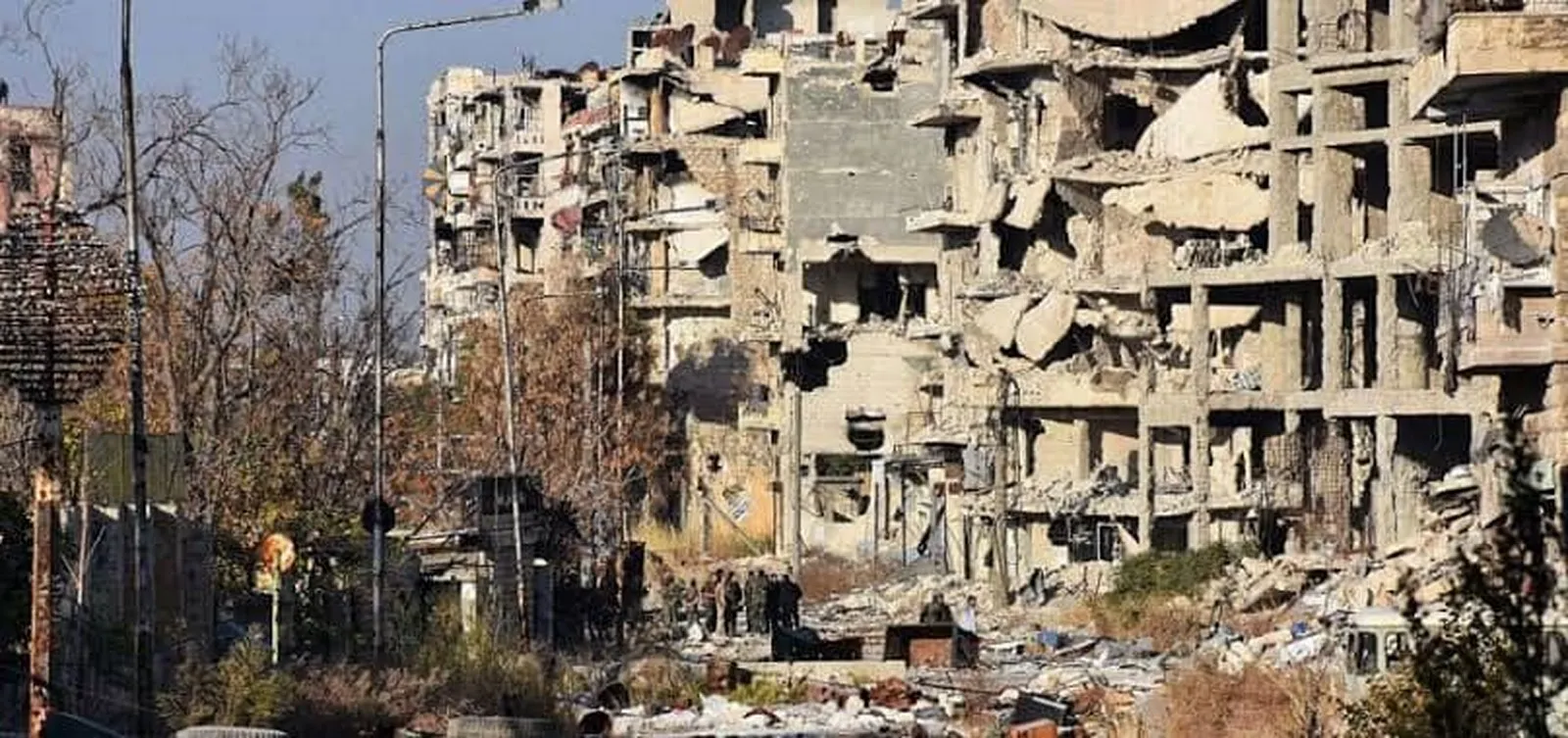 المباني المهددة بالانهيار تنذر بأزمة  في شرقي حلب