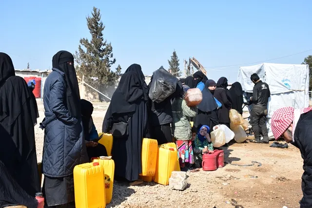 ازدياد عدد النازحين في مخيم الهول وسط تقاعس المنظمات الدولية