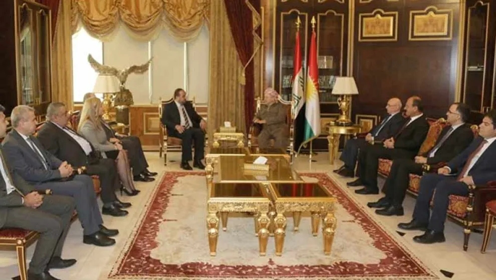 البارزاني يجتمع مع محتلي عفرين وقتلة أطفالها