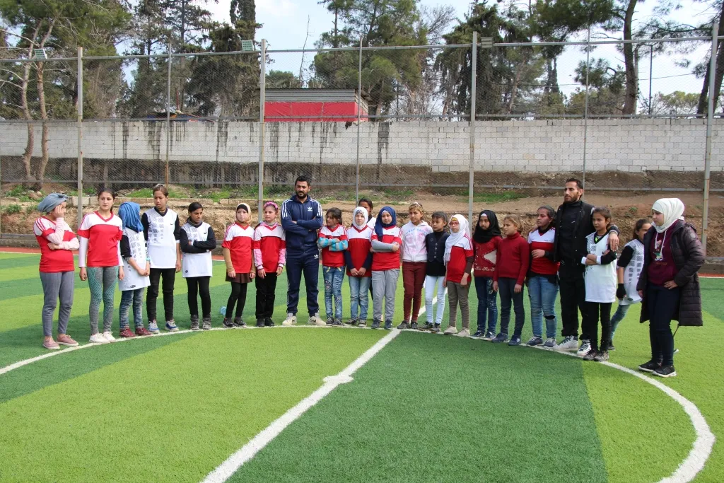 البطولة النسوية الأولى لكرة القدم تنطلق في منبج