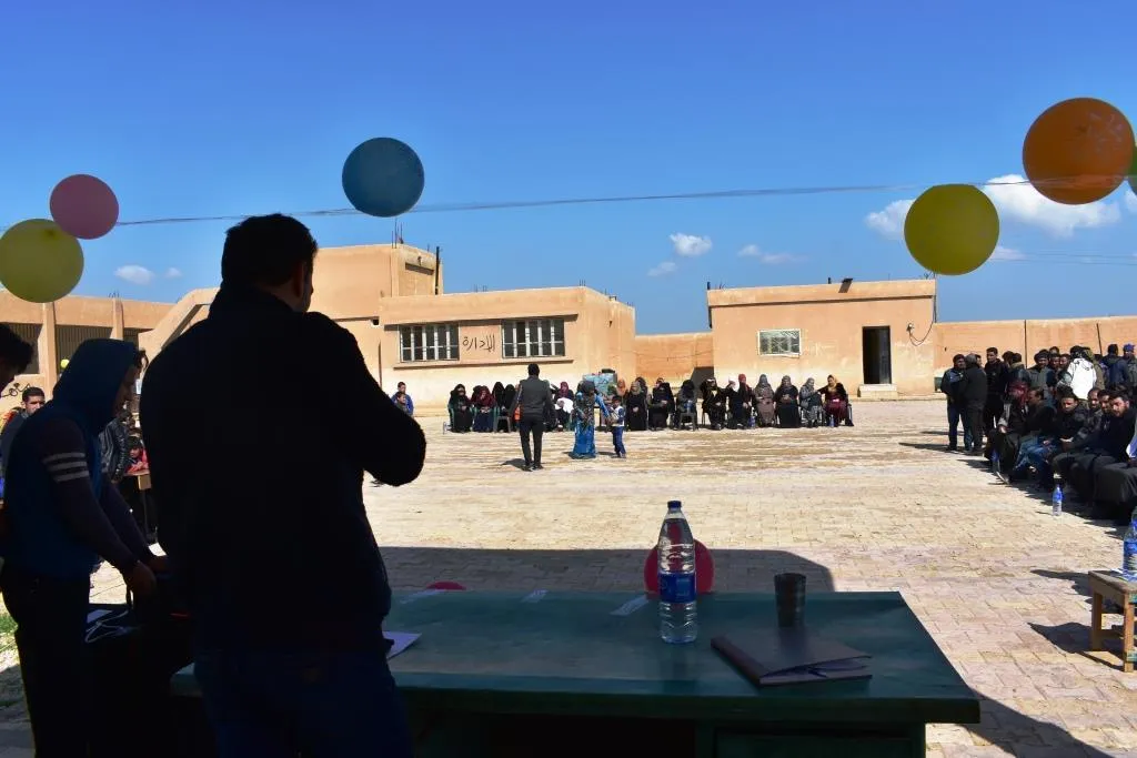 تكريم الطلاب في دير الزور