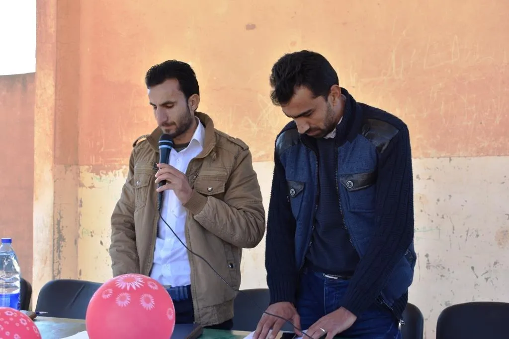 تكريم الطلاب في دير الزور
