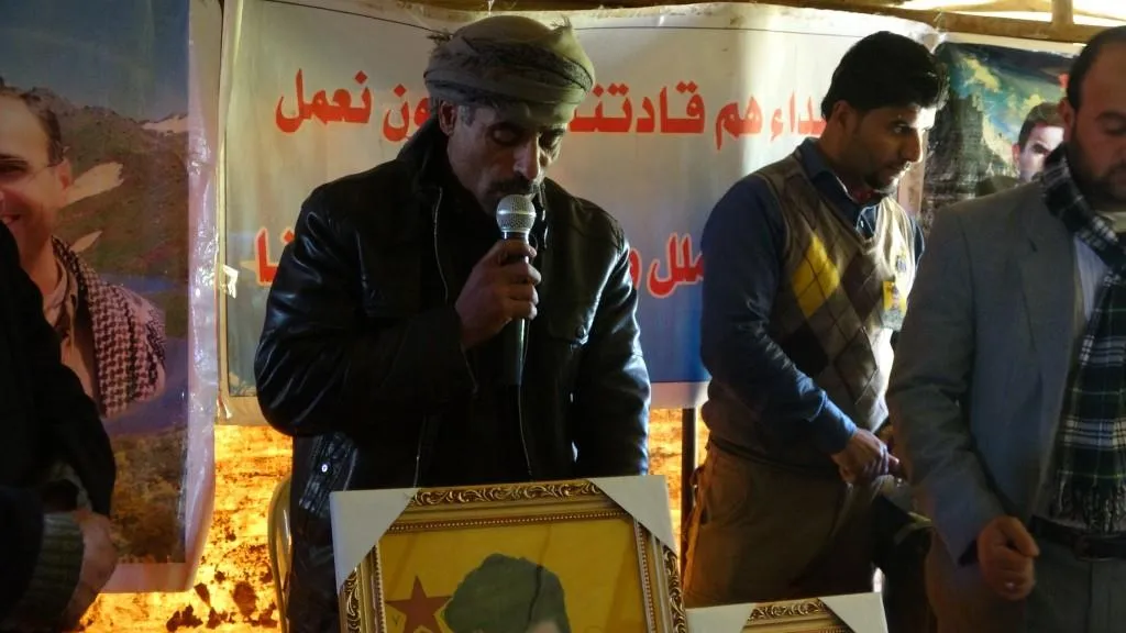 أهالي تل حميس قدموا واجب العزاء لذوي المناضل ماجد إبراهيم