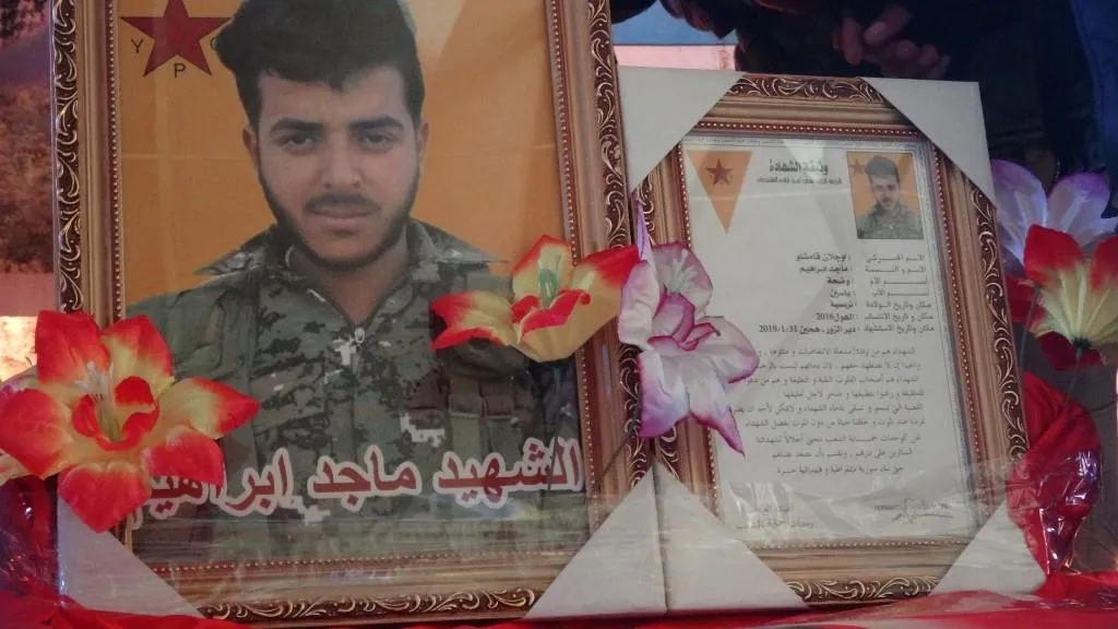 أهالي تل حميس قدموا واجب العزاء لذوي المناضل ماجد إبراهيم